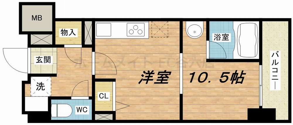 KDX堺筋本町レジデンスの間取り写真