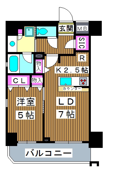 プライマル板橋本町の間取り写真