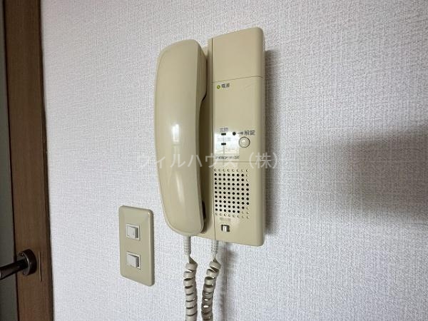 セキュリティ　インターホン！