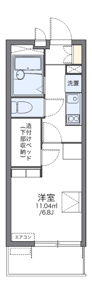 レオパレスShuの間取り写真