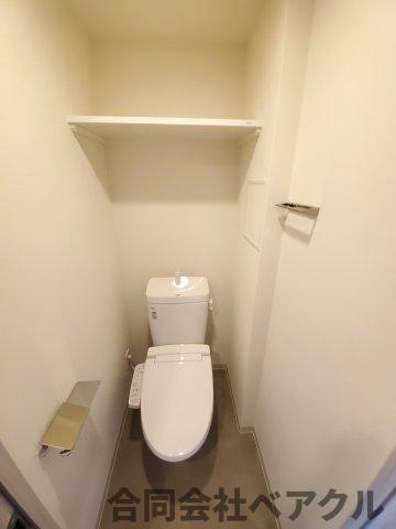 トイレ　ゆったりとした空間のトイレです