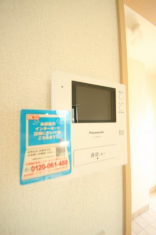 セキュリティ　モニター付きインターホンです