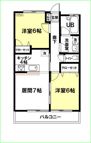 第７０平成コーポＡ_間取り_0