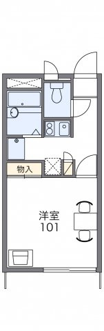 レオパレス徳重の間取り