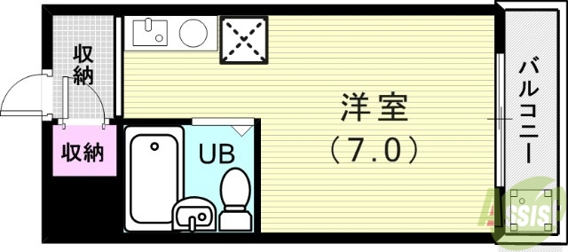 【リッチライフ伊川谷IIの間取り】