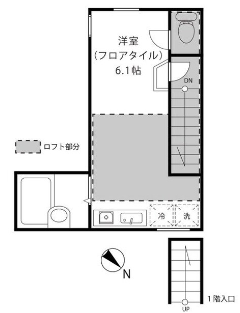 東京都豊島区上池袋３（アパート）の賃貸物件の間取り