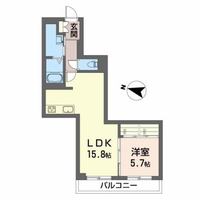 ノルウェジアンウッド室町の間取り