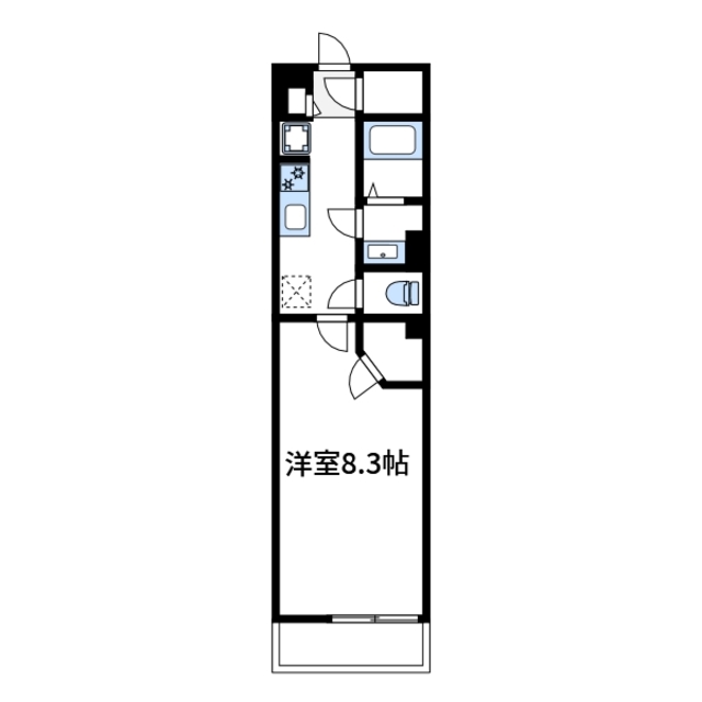 海老名市東柏ケ谷のマンションの間取り