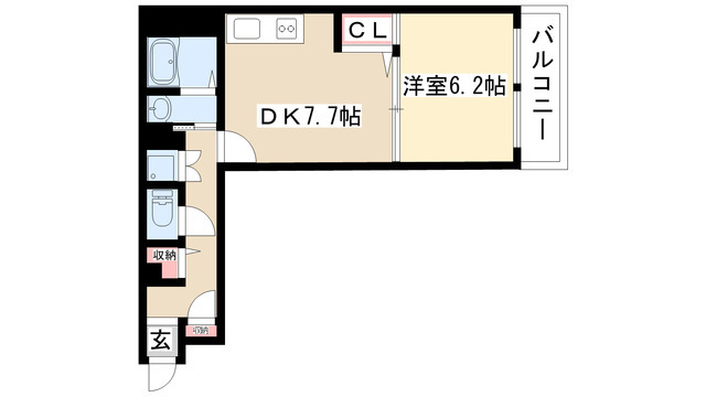 パルテールゴキソの間取り