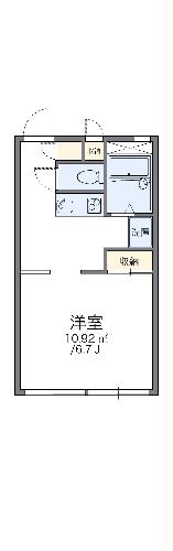 レオパレス田川の間取り