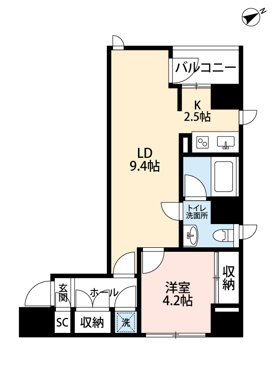 J1619の間取り