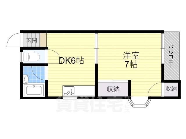 御殿山第一ハウスの間取り