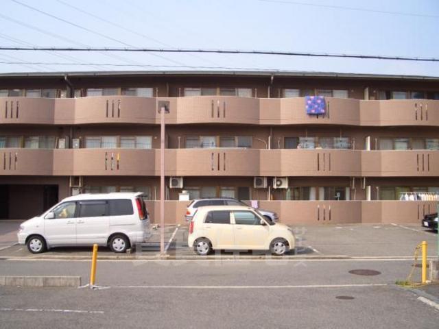 堺市北区百舌鳥赤畑町のマンションの建物外観