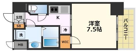 【S-RESIDENCE尾頭橋の間取り】