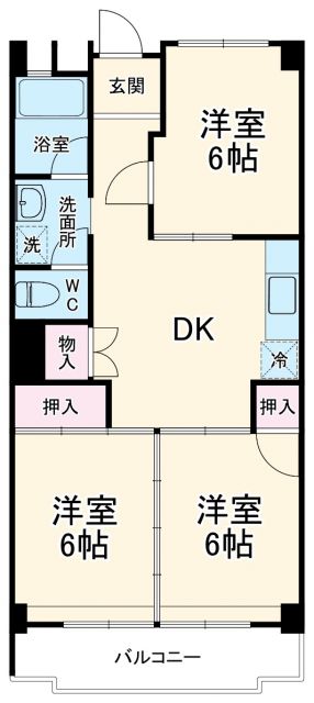 アクタス池上台の間取り