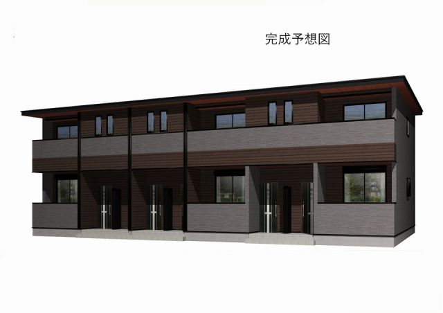 名古屋市天白区保呂町のアパートの建物外観