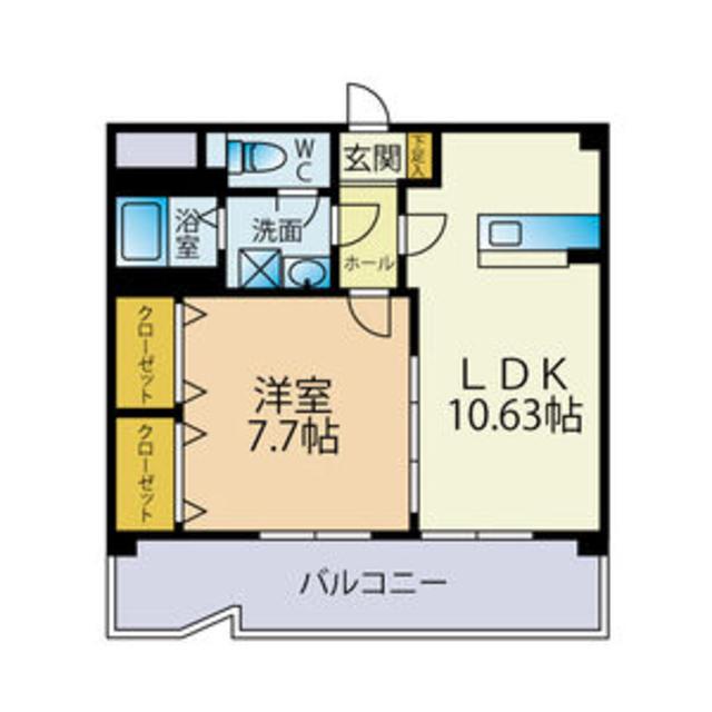 クラジューペールの間取り