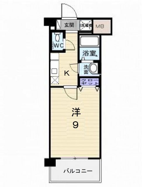 【サンヴァーリオ奥羽大学前の間取り】