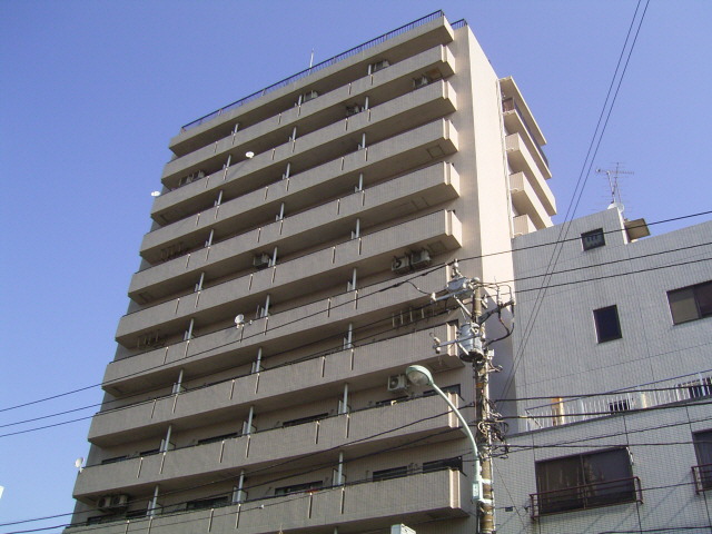 墨田区八広のマンションの建物外観