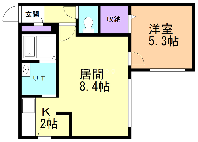 【グランデプレシア環状通東の間取り】