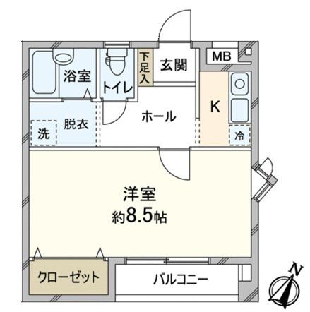 フラッツサイトの間取り