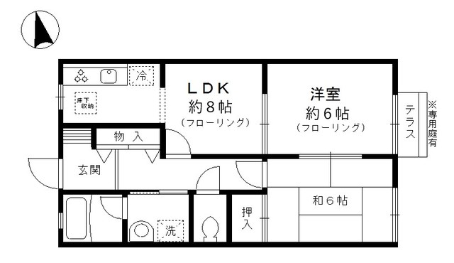 パル藤森の間取り