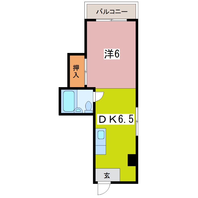 プエンテスールの間取り