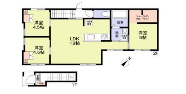 Ｆｏｒｅｓｔ　紫雲の間取り