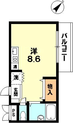 前田マンションの間取り