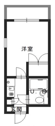 【尼崎市若王寺のマンションの間取り】