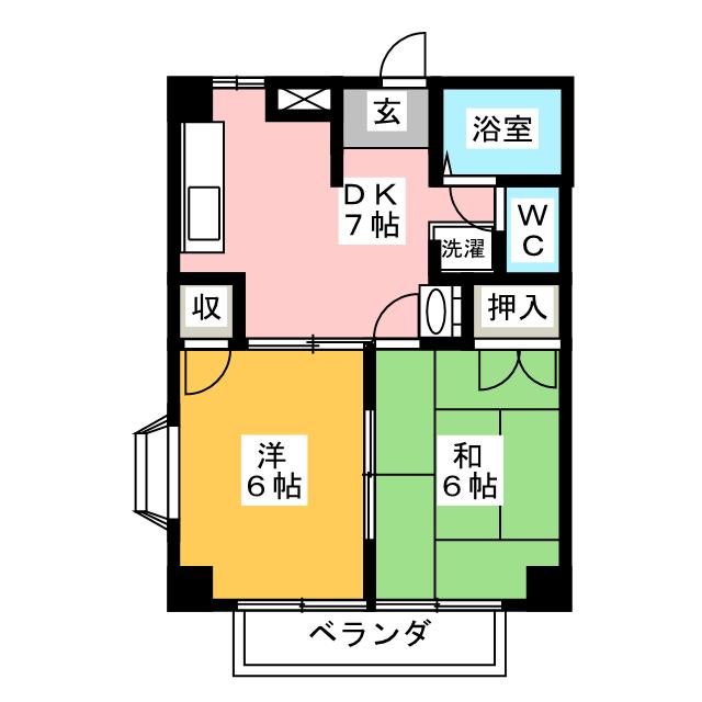 ユニオンＭの間取り