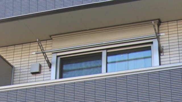 【川崎市川崎区四谷上町のマンションのバルコニー】