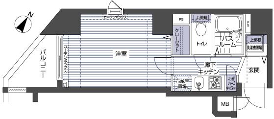 フェニックス横濱関内の間取り