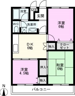 メゾン相川の間取り