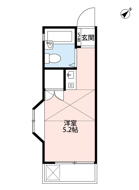 エーデルワイス(上福岡)の間取り