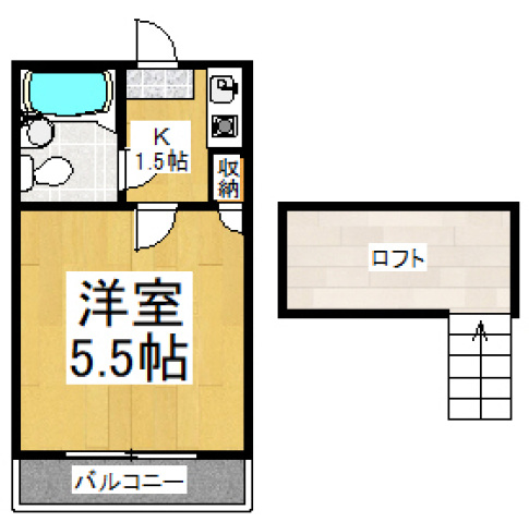 ライフピア・スウィートの間取り