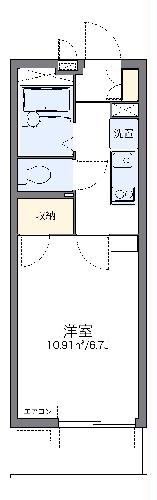 レオパレス凛凛の間取り