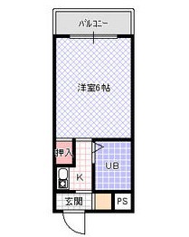 レナジア大東の間取り