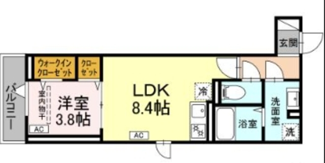 D′Bless大倉山の間取り