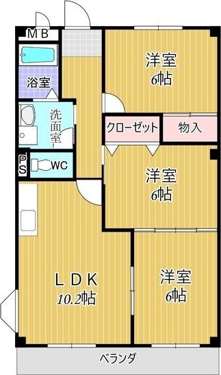 ファミールIBICの間取り