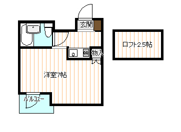 門井マンションの間取り