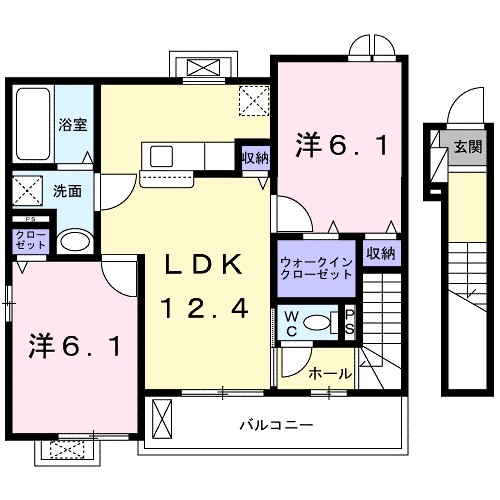 アベニール湘南の間取り