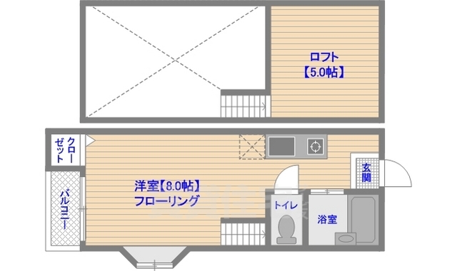 サンライズ大濠の間取り