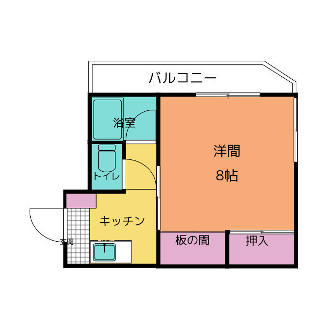 田方郡函南町畑毛のマンションの間取り