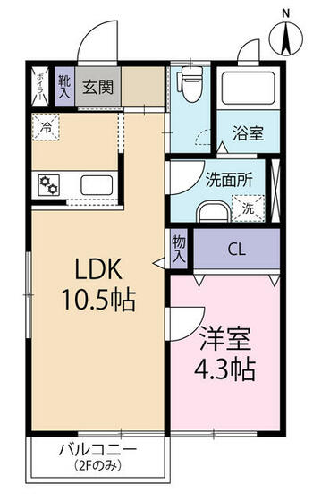 セブンティーンハウスB_間取り_0
