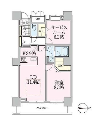ロイヤルパークスタワー南千住の間取り