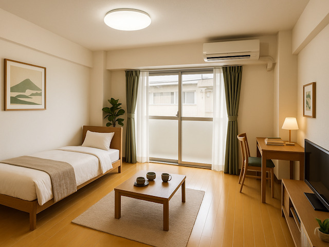 居室・リビング　CGで家具等を配置したもので家具等は含まれません