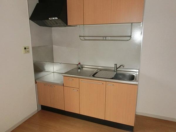 キッチン　ガスコンロ設置可！