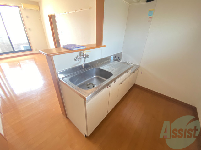 キッチン　キッチンは料理をする場所もしっかりあっていいですね～