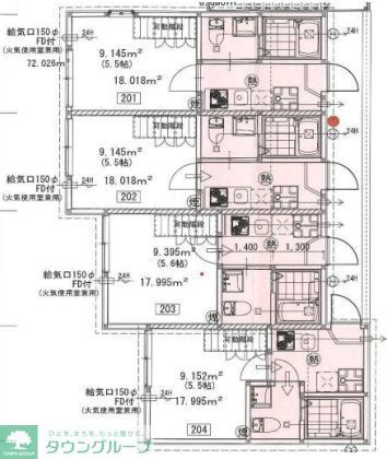 ウィングコートの間取り